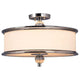 Galaxy Lighting - Hilton Semi Flush Mount - Lights Canada
