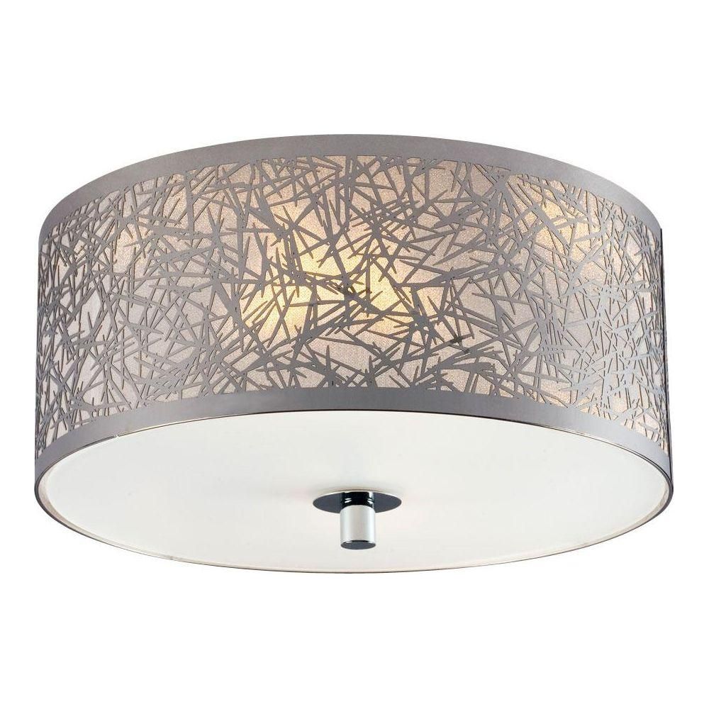 Galaxy Lighting - Glitter Semi Flush Mount - Lights Canada