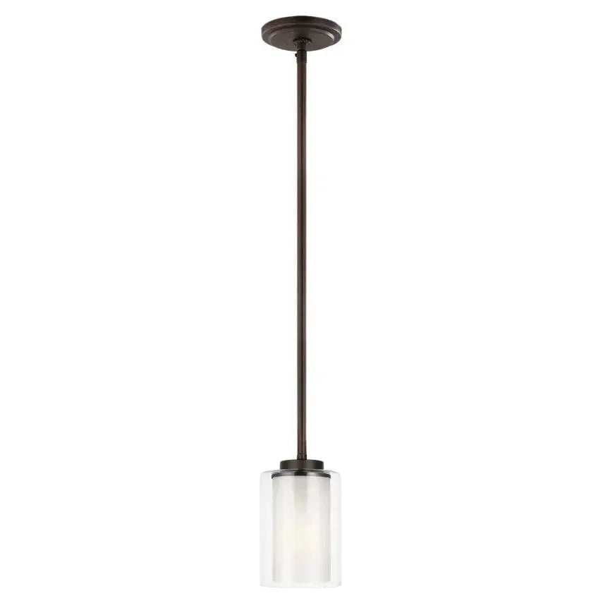 Generation Lighting - Elmwood Park One Light Mini-Pendant (with Bulbs) - Lights Canada