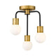 Z-Lite - Neutra Semi Flush Mount - Lights Canada