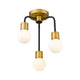 Z-Lite - Neutra Semi Flush Mount - Lights Canada
