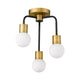 Z-Lite - Neutra Semi Flush Mount - Lights Canada