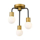 Z-Lite - Neutra Semi Flush Mount - Lights Canada