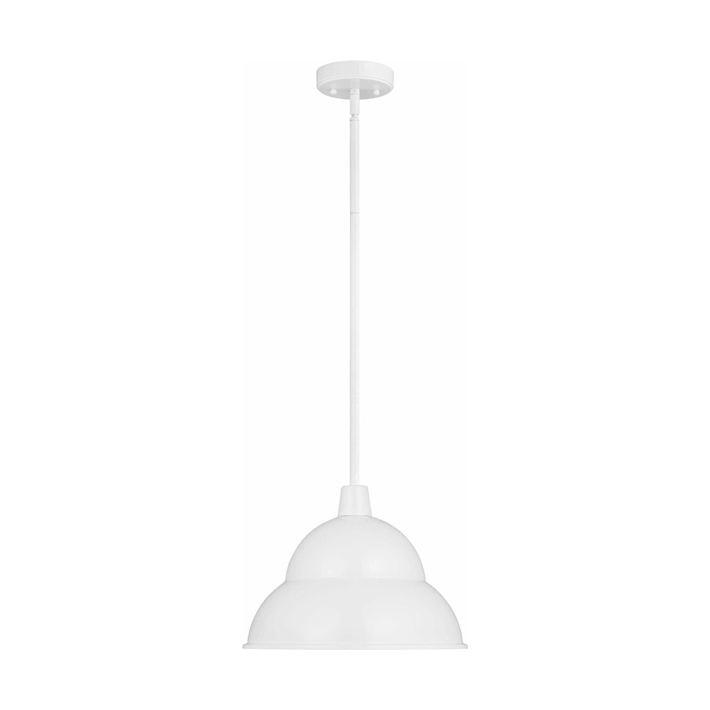 Generation Lighting - Barn Light 1-Light Outdoor Pendant (with Bulb) - Lights Canada