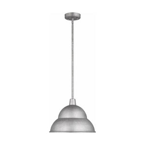 Generation Lighting - Barn Light 1-Light Outdoor Pendant (with Bulb) - Lights Canada