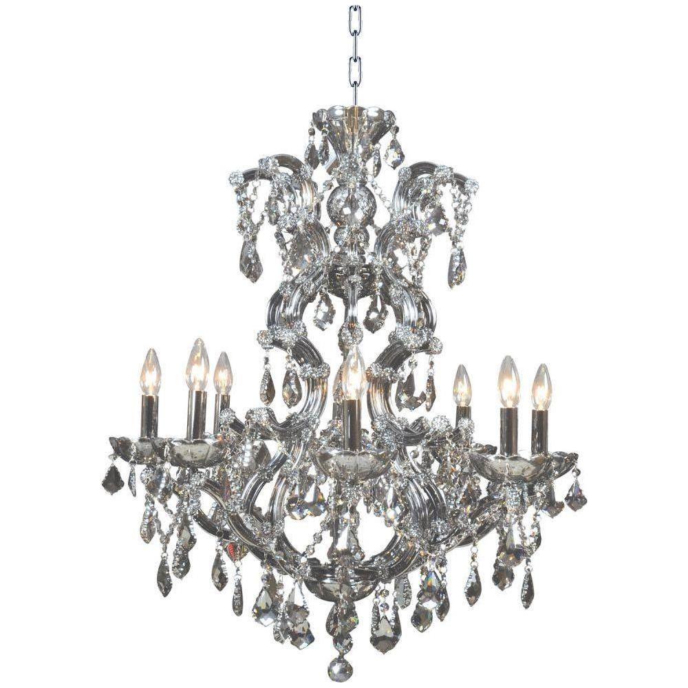 Starfire - Maria Teresa Smoke Chandelier - Lights Canada