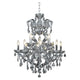 Starfire - Maria Teresa Smoke Chandelier - Lights Canada