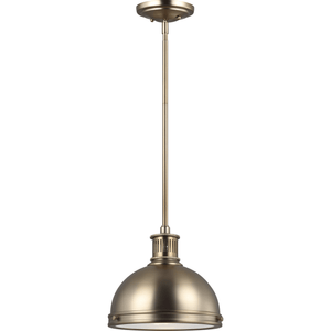 Generation Lighting - Pratt Street Metal 1-Light Pendant (with Bulb) - Lights Canada
