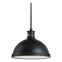 Pratt Street Metal Pendant