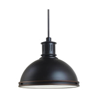 Pratt Street Metal Pendant