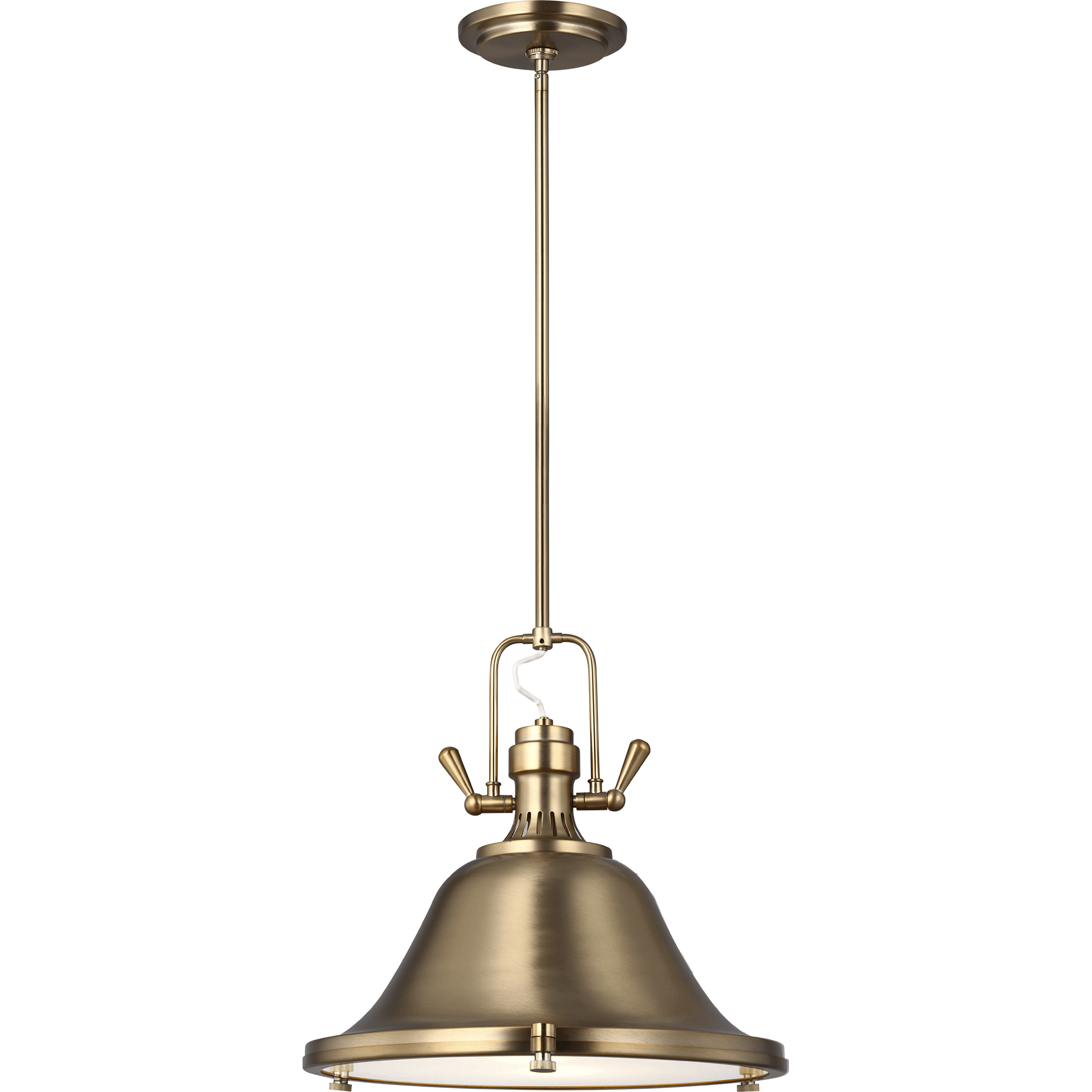 Generation Lighting - Stone Street 1-Light Pendant (with Bulb) - Lights Canada