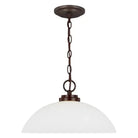 Generation Lighting - Oslo One Light Pendant (with Bulbs) - Lights Canada