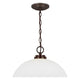 Generation Lighting - Oslo One Light Pendant (with Bulbs) - Lights Canada