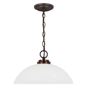 Generation Lighting - Oslo One Light Pendant (with Bulbs) - Lights Canada