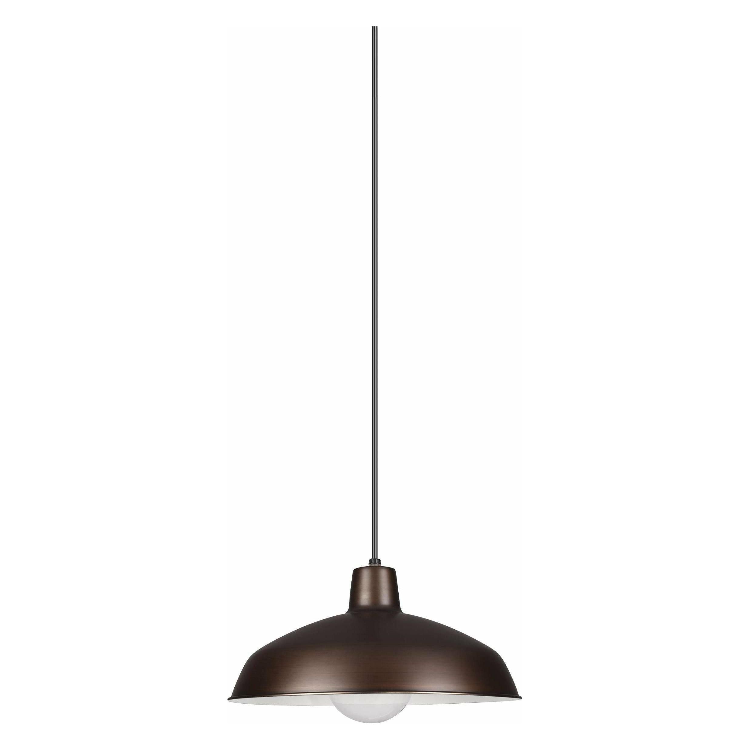 Generation Lighting - Painted Shade 1-Light Pendant - Lights Canada