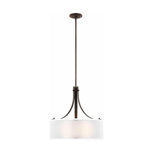 Generation Lighting - Elmwood Park 3-Light Pendant (with Bulbs) - Lights Canada