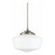 Generation Lighting - Academy Medium 1-Light Pendant - Lights Canada