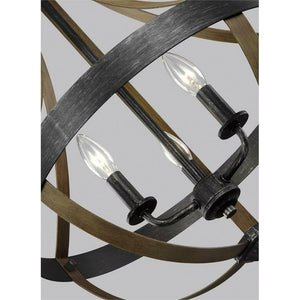 Generation Lighting - Davlin 3-Light Pendant (with Bulbs) - Lights Canada