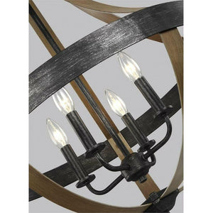 Generation Lighting - Davlin 4-Light Pendant (with Bulbs) - Lights Canada