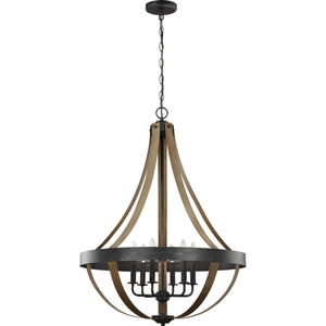 Generation Lighting - Davlin 6-Light Pendant (with Bulbs) - Lights Canada