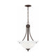 Generation Lighting - Windgate 2-Light Pendant (with Bulbs) - Lights Canada