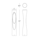 WAC Lighting - Scoop LED 120V Bollard Light - Lights Canada