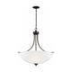 Generation Lighting - Geary Large 4-Light Pendant (with Bulbs) - Lights Canada