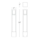 WAC Lighting - Tower LED 12V Bollard Light - Lights Canada