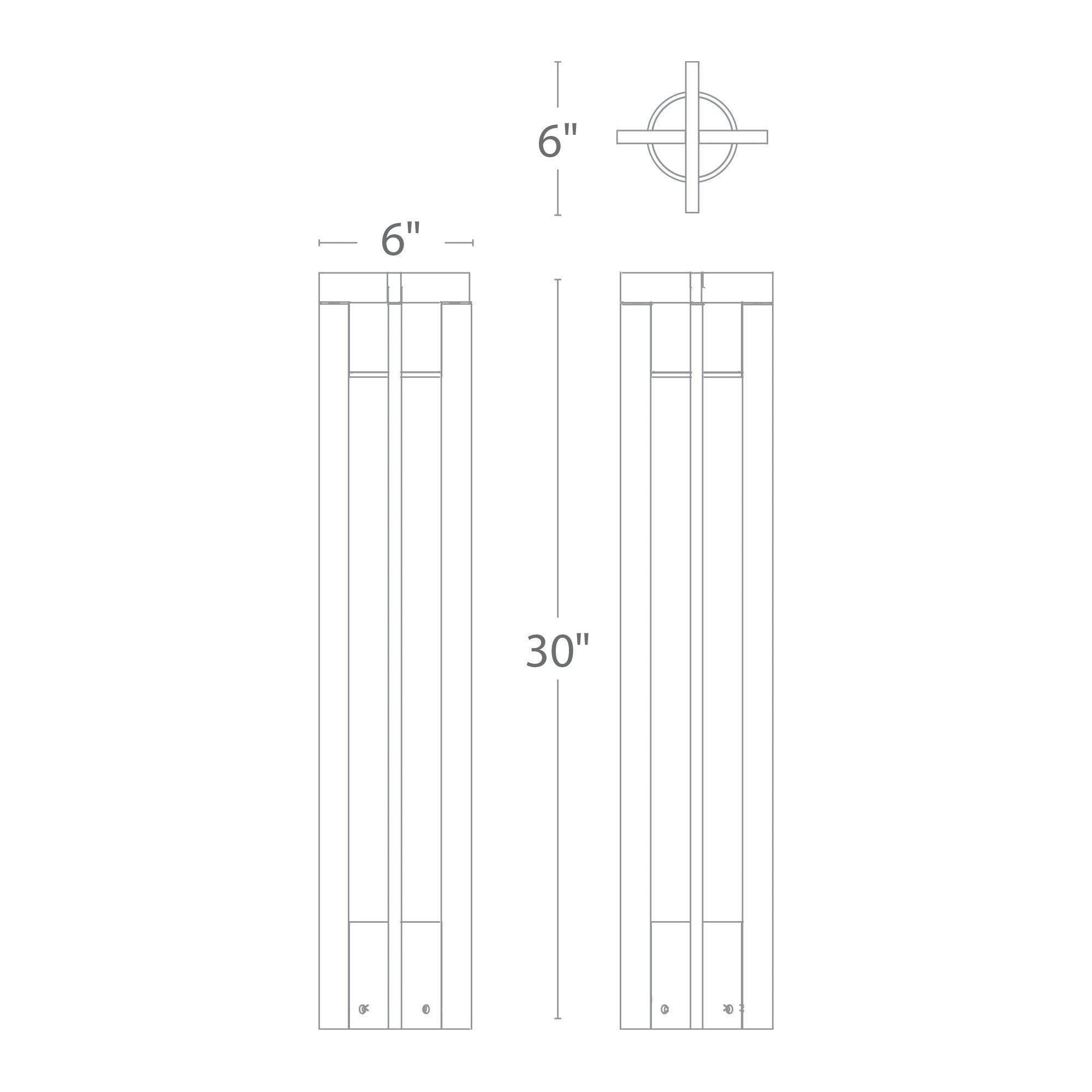 WAC Lighting - Chamber LED 12V Bollard Light - Lights Canada