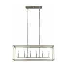 Generation Lighting - Moffet Street 6-Light Linear Suspension (with Bulbs) - Lights Canada