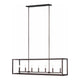 Generation Lighting - Moffet Street Long 7-Light Linear Suspension (with Bulbs) - Lights Canada