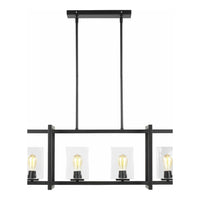 Mitte 4-Light Linear Suspension