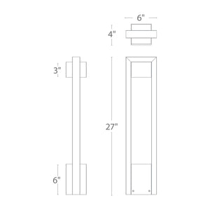 WAC Lighting - Park LED 120V Bollard Light - Lights Canada