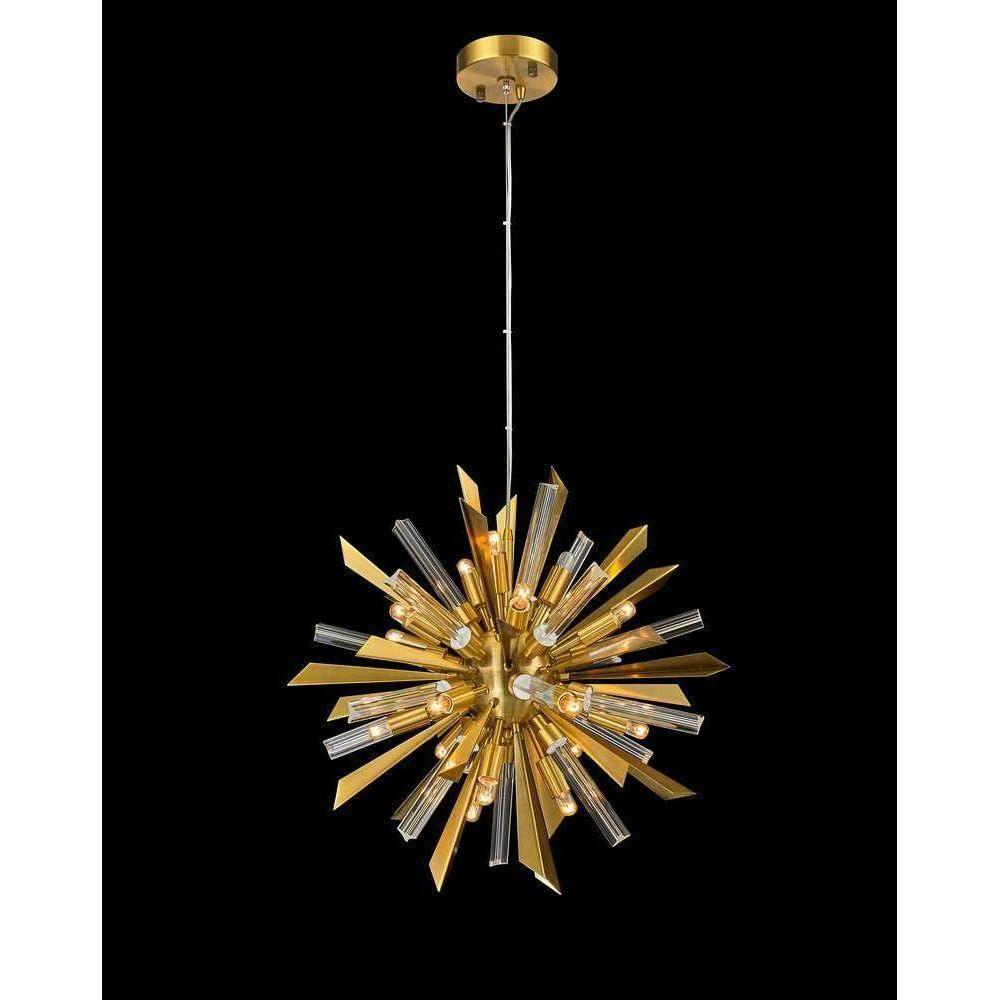 Starfire - Sunburst Chandelier - Lights Canada