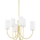 Hudson Valley Lighting - Harlem 6 Light Chandelier - Lights Canada