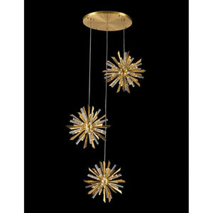 Starfire - Sunburst Chandelier - Lights Canada