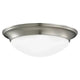 Generation Lighting - Nash Three Light Flush Mount (with Bulbs) - Lights Canada