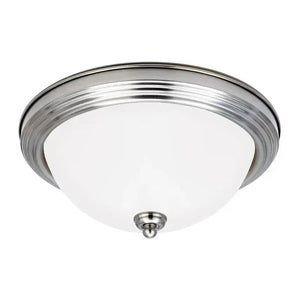 Generation Lighting - Geary Three Light Flush Mount (with Bulbs) - Lights Canada