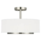 Generation Lighting - Nance Two Light Semi-Flush Convertible Pendant - Lights Canada