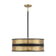 Savoy House - Eclipse 4-Light Pendant - Lights Canada