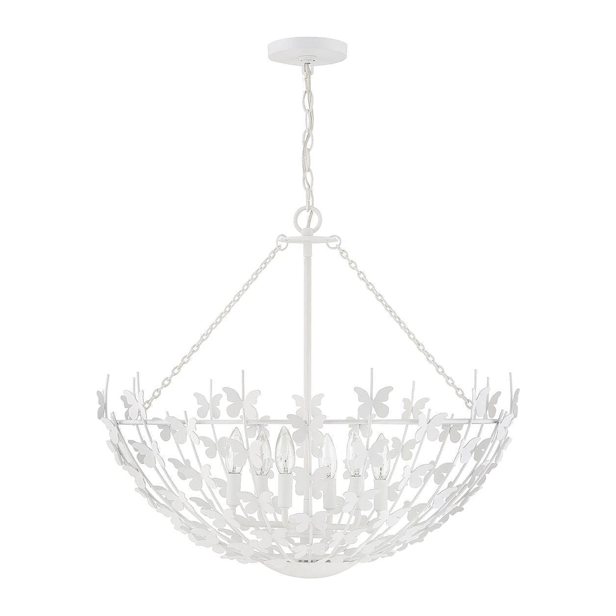 Savoy House - Birch 6-Light Pendant - Lights Canada