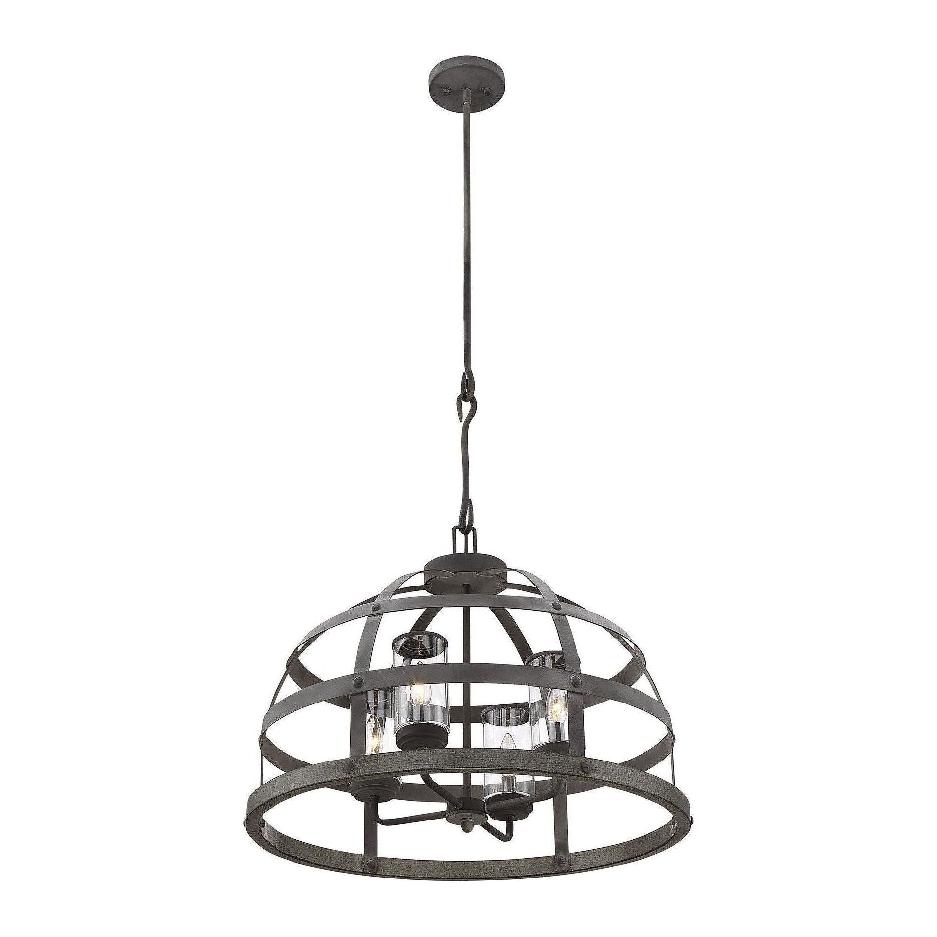 Savoy House - Aiken Outdoor Chandelier - Lights Canada