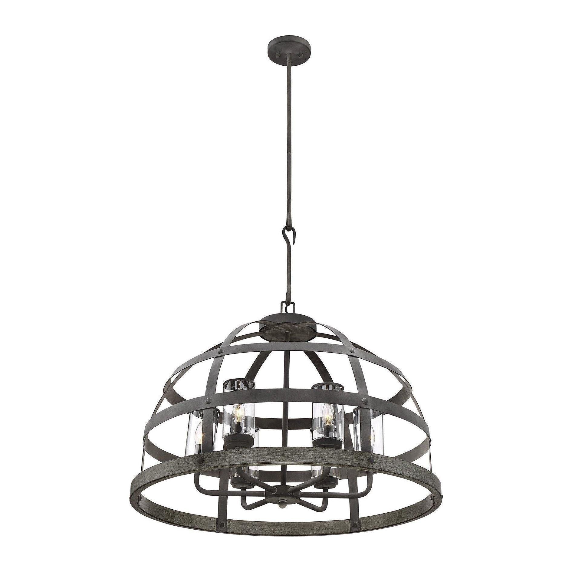 Savoy House - Aiken Outdoor Chandelier - Lights Canada