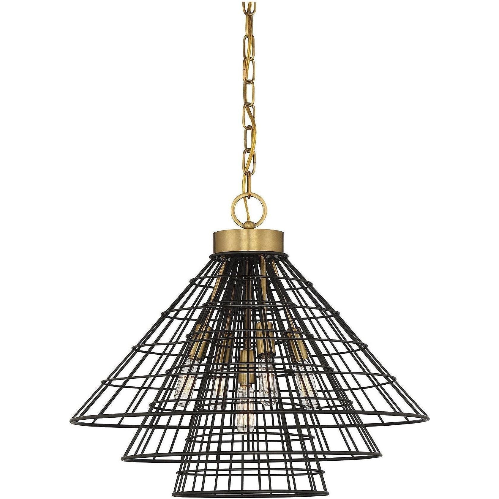 Savoy House - Lenox 5-Light Pendant - Lights Canada