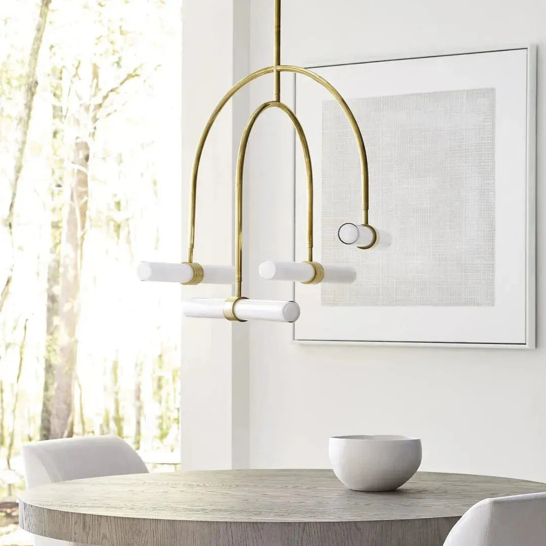 Visual Comfort Modern Collection - Calumn 4-Light Chandelier - Lights Canada