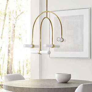 Visual Comfort Modern Collection - Calumn 4-Light Chandelier - Lights Canada