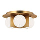 Visual Comfort Modern Collection - Orbel Flush Mount - Lights Canada