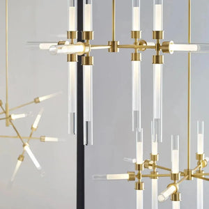 Visual Comfort Modern Collection - Linger 12-Light Abstract Chandelier - Lights Canada