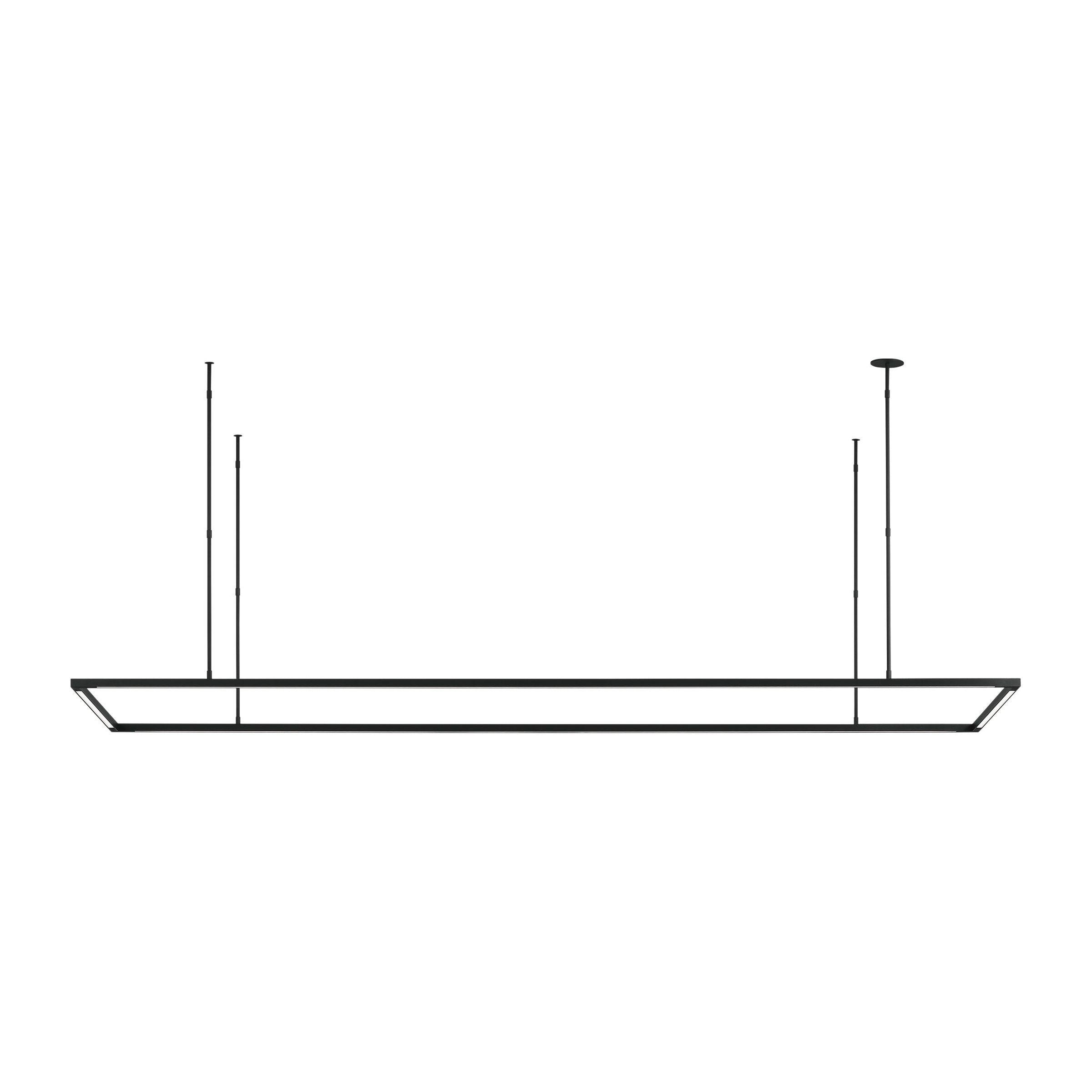 Visual Comfort Modern Collection - Stagger Halo 84 Linear Suspension - Lights Canada