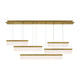 Visual Comfort Modern Collection - Sweep Linear Chandelier - Lights Canada